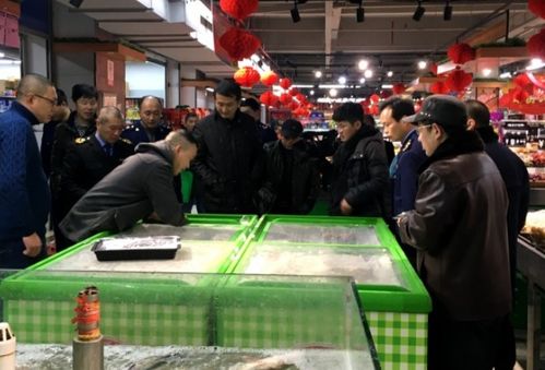筑牢“舌尖”防線 鰲陽鎮開展食用農產品批發市場安全檢測專項行動